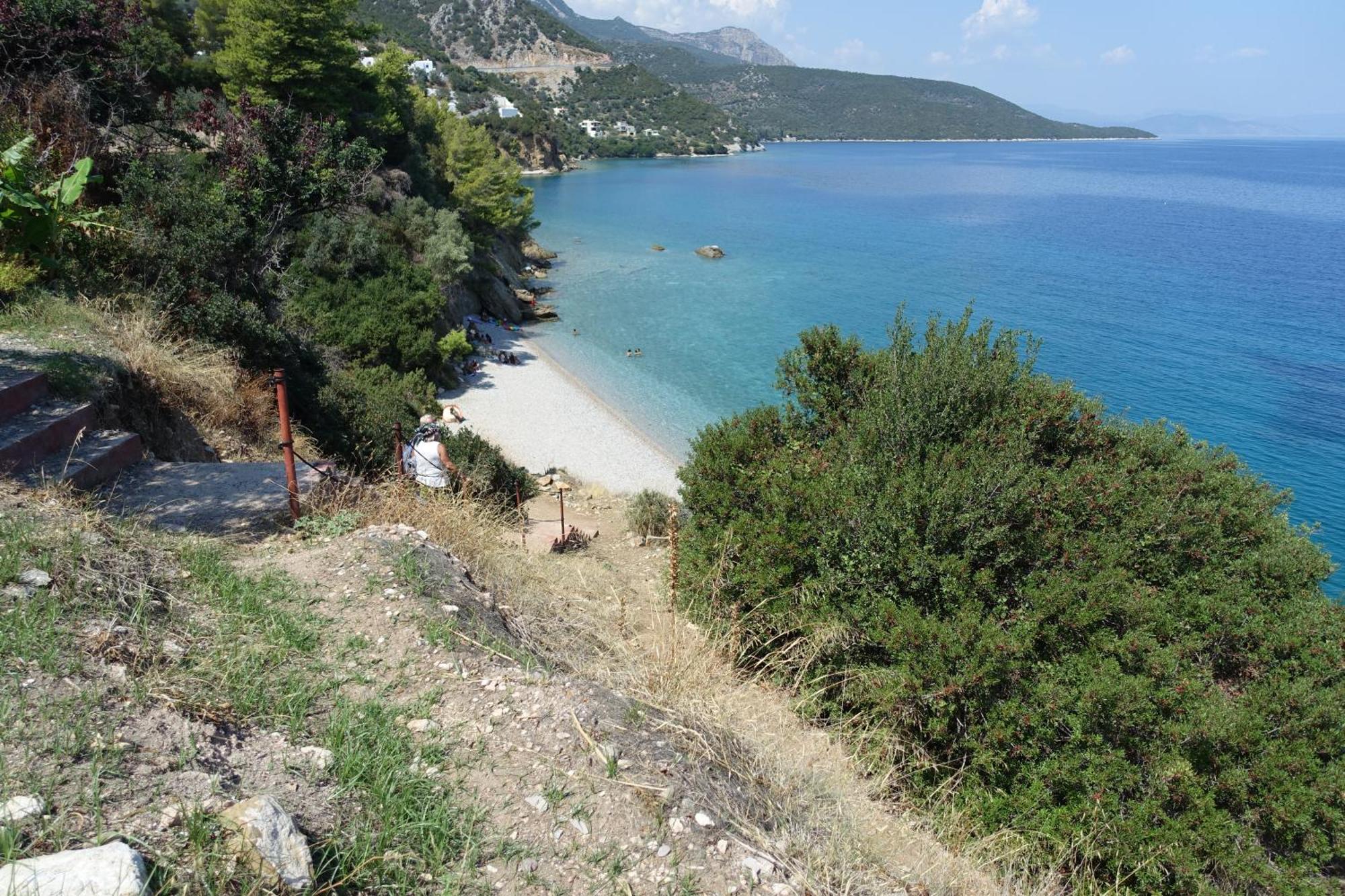 Studio In Villa In Kalloni Direkt Am Meer Экстерьер фото
