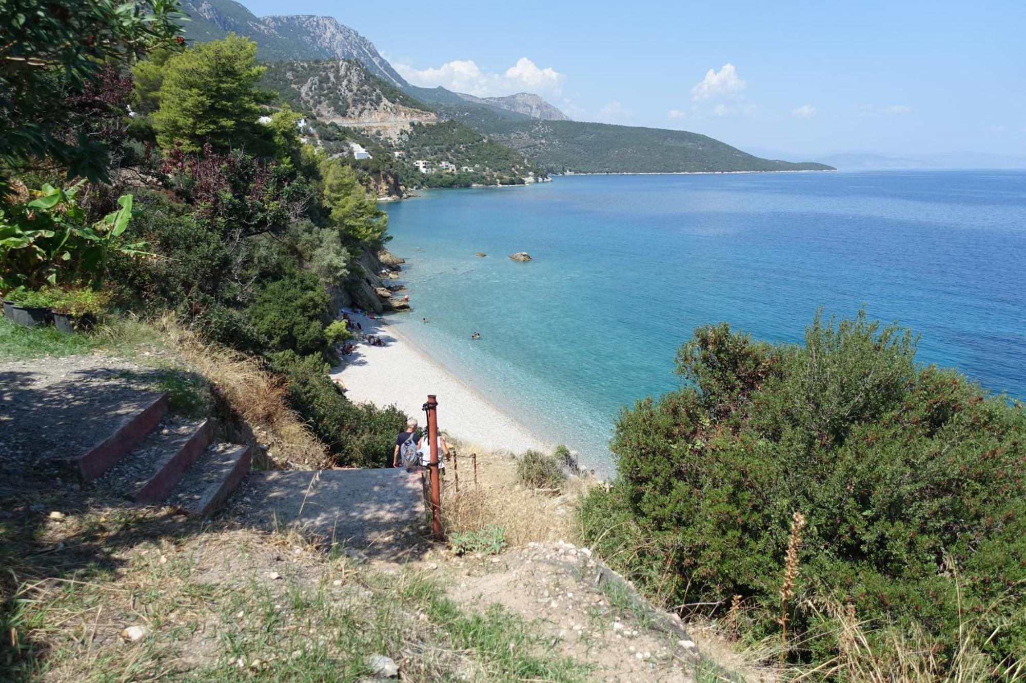 Studio In Villa In Kalloni Direkt Am Meer Экстерьер фото